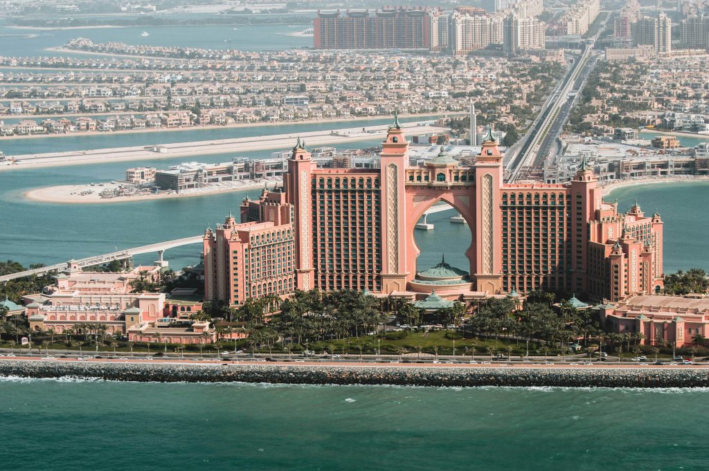 Atlantis, The Palm hotel in Dubai