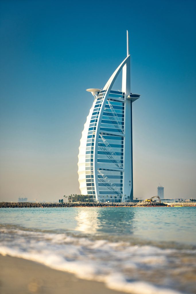 Burj Al Arab hotel in Dubai