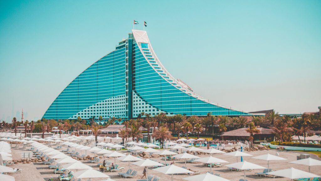 Jumeirah Beach Hotel in Dubai